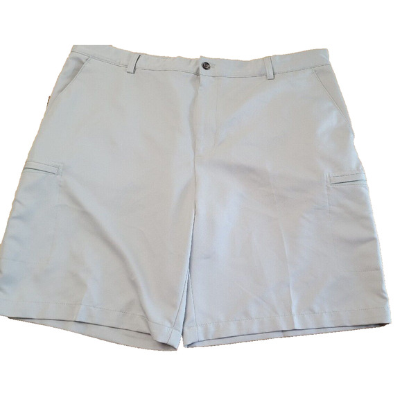 Izod Other - Izod Mens Golf Shorts Size 42 Khaki Chino Flat Athletic Quick Dry